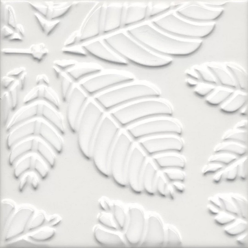 KMD2SFB001BN Агдаль 1 белый матовый структура 15x15x0,9 декор