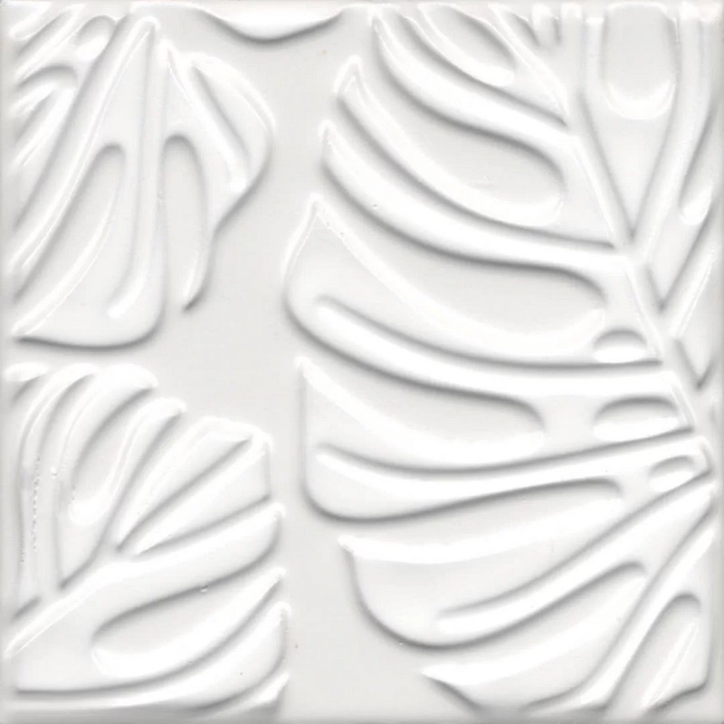 KMD2SFC001BN Агдаль 2 белый матовый структура 15x15x0,9 декор