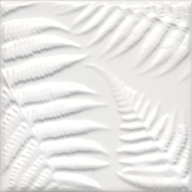 KMD2SFD001BN Агдаль 3 белый матовый структура 15x15x0,9 декор