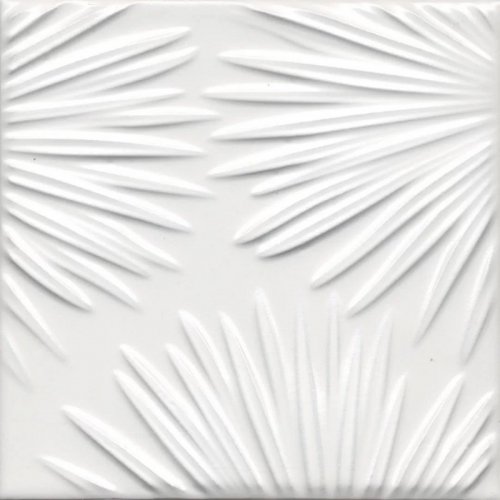 KMD2SFE001BN Агдаль 4 белый матовый структура 15x15x0,9 декор