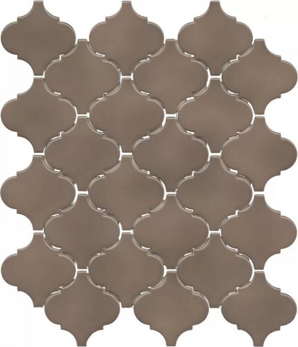 KM2630M0010N Арабески Марокко коричневый тёмный глянцевый 26x30x0,7 керамическая плитка