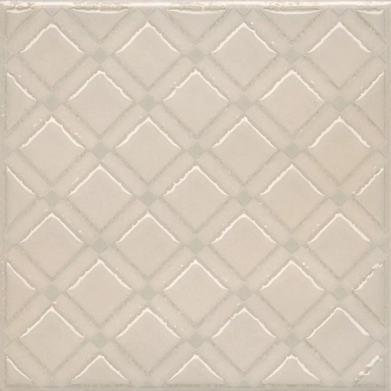 KMD3STA013GN Бахия 1 бежевый светлый глянцевый 9,8x9,8x0,7 декор