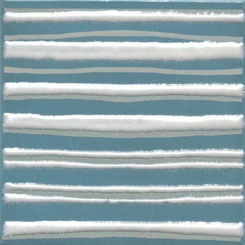 KMD3STA024GN Бахия 3 бирюзовый глянцевый 9,8x9,8x0,7 декор