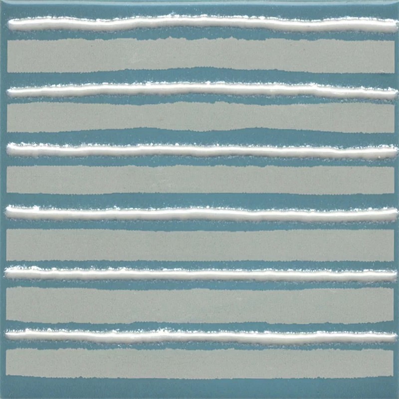 KMD3STA028GN Бахия 4 бирюзовый глянцевый 9,8x9,8x0,7 декор