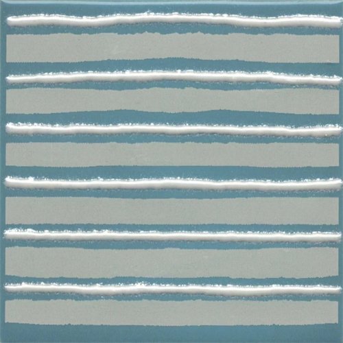KMD3STA028GN Бахия 4 бирюзовый глянцевый 9,8x9,8x0,7 декор