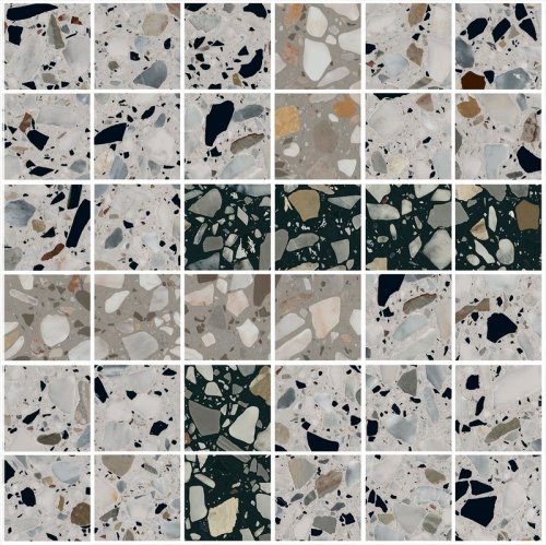 SG6531/MM Бричиола 1 мозаичный лаппатированный 30x30x0,9 декор (гранит)