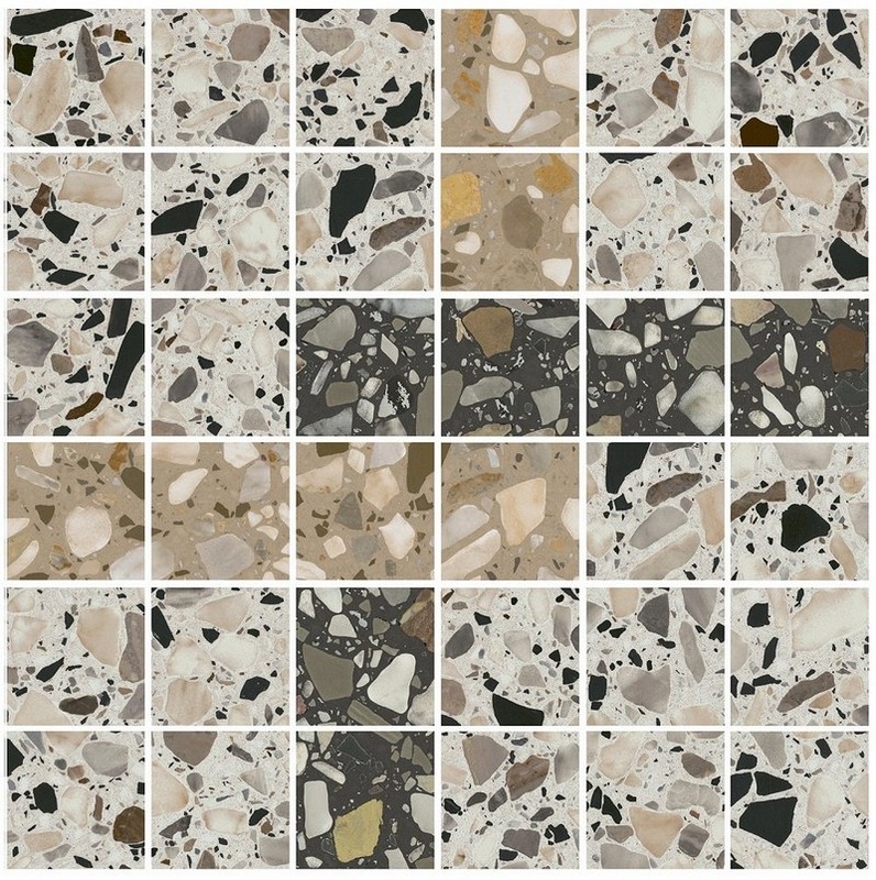 SG6532/MM Бричиола 2 мозаичный лаппатированный 30x30x0,9 декор (гранит)