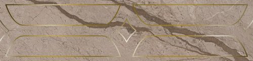 KMB3STA010BR Ифран бежевый светлый глянцевый обрезной 60x14,5x0,9 бордюр