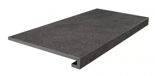 KM8080G0061RGCF Ступень фронтальная клееная Портленд антрацит матовый обрезной 33x80x0,9