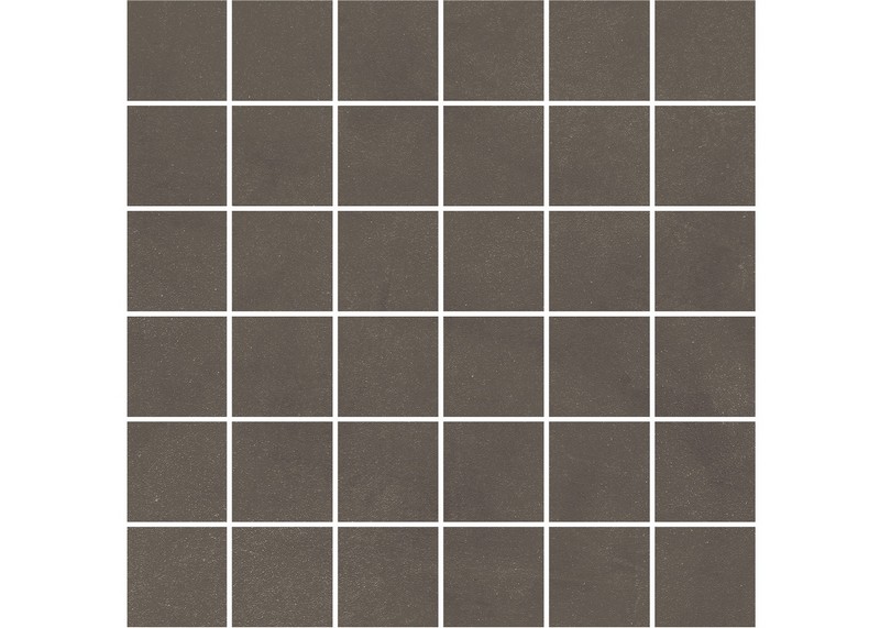 DD6418/MM Про Чементо мозаичный коричневый темный матовый 30x30x0,9 декор (гранит)