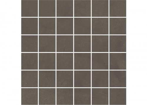 DD6418/MM Про Чементо мозаичный коричневый темный матовый 30x30x0,9 декор (гранит)