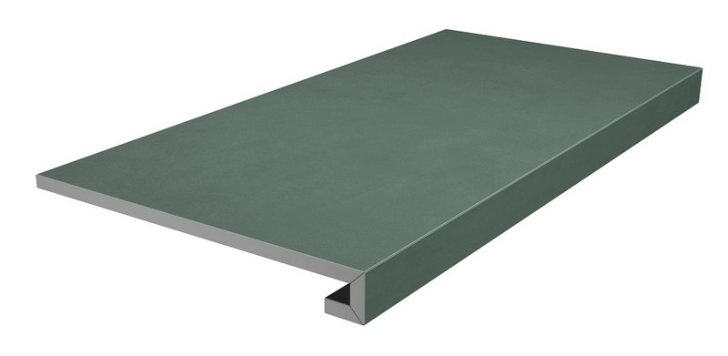 DD642120R/GCF Ступень клееная Про Чементо зеленый матовый 33x60x0,9