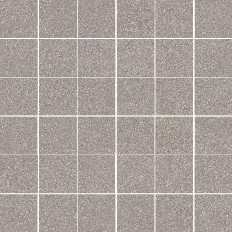 KMD2MSA002BR Рабат мозаичный серый матовый обрезной 30x30x0,9 декор