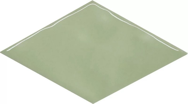 KMD2SRB008BN Риад зелёный светлый глянцевый 13,5x7,8x0,9 декор