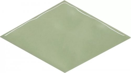 KMD2SRB008BN Риад зелёный светлый глянцевый 13,5x7,8x0,9 декор
