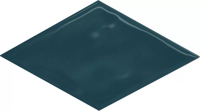 KMD2SRB011BN Риад бирюзовый тёмный глянцевый 13,5x7,8x0,9 декор