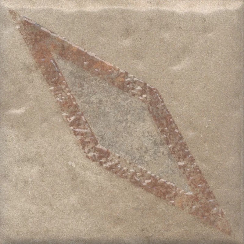 KMD3STA036GN Спартель 2 бежевый матовый 9,8x9,8x0,7 декор