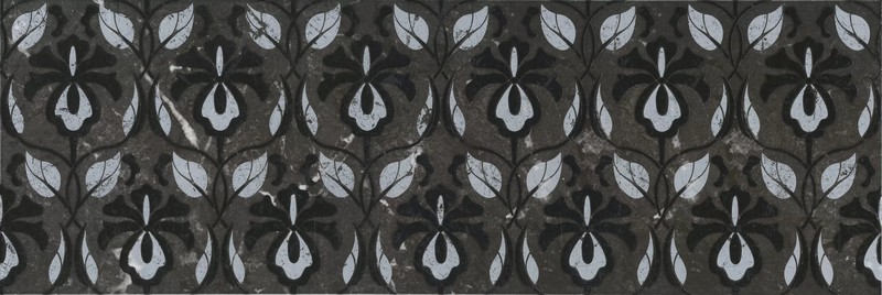 KMD3STA031BR Тубкаль чёрный глянцевый обрезной 30x89,5x0,9 декор