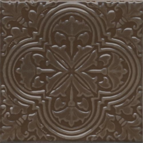 KMD3STA005BN Фес коричневый глянцевый 15x15x0,77 декор