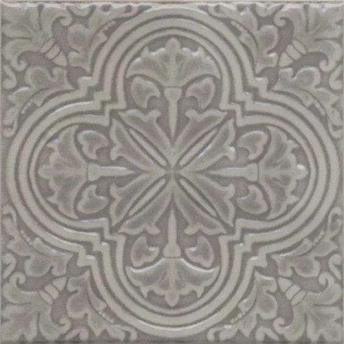 KMD3STA006BN Фес серый глянцевый 15x15x0,77 декор