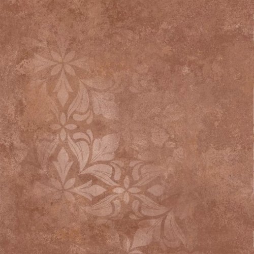 KM4040G0071N Хадду красный матовый декорированный 40,2x40,2x0,8 керамогранит