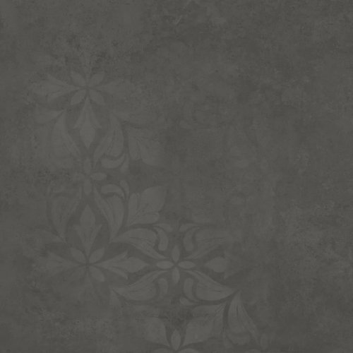 KM4040G0091N Хадду серый тёмный матовый декорированный 40,2x40,2x0,8 керамогранит
