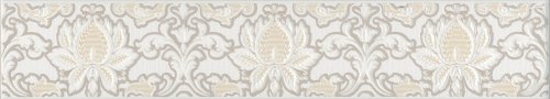 Бордюр Кастильони белый 7,2x40
