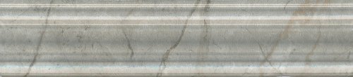 Бордюр Кантата Багет серый светлый глянцевый 5,5x25