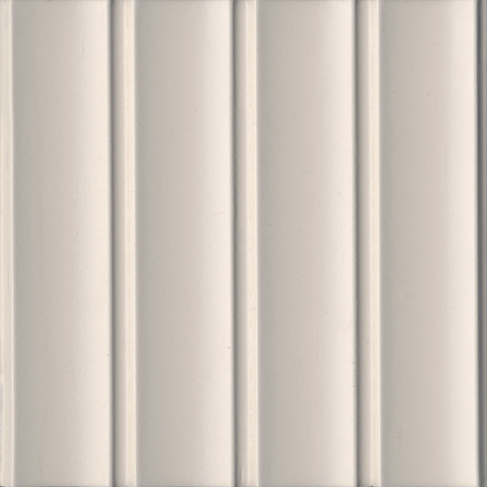 Декор Аква Альта 1 белый матовый структура 20x20