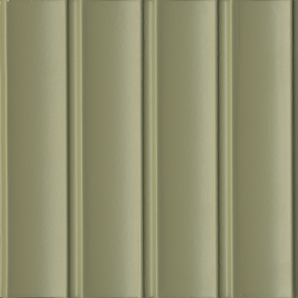 Декор Аква Альта 1 зеленый матовый структура 20x20