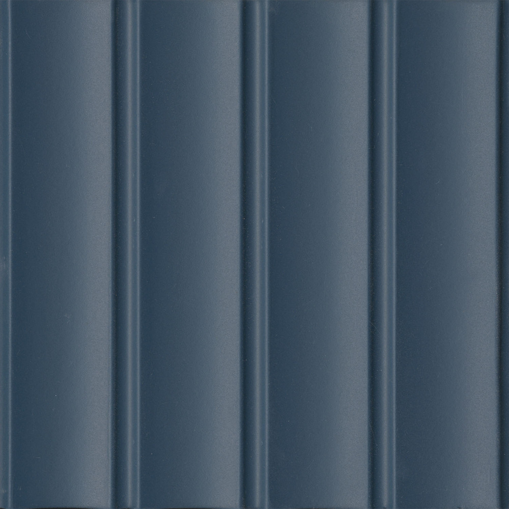 Декор Аква Альта 1 синий матовый структура 20x20