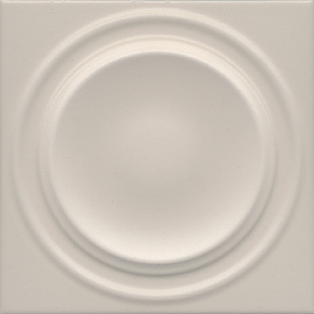 Декор Аква Альта 2 белый матовый структура 20x20