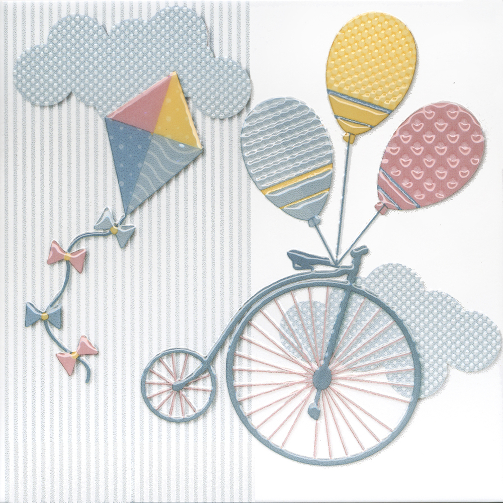 Декор Бон Вояж Велосипед 20x20