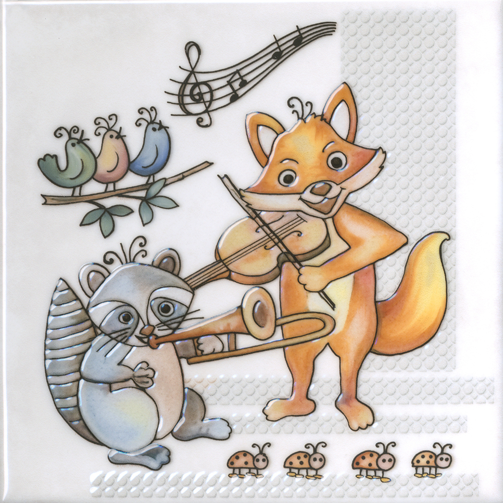 Декор Симфония 2 глянцевый 20x20