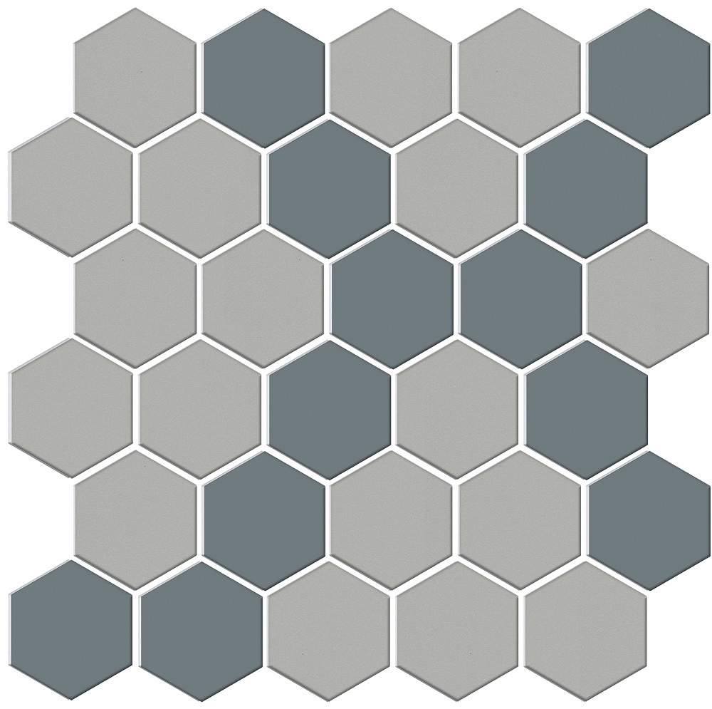 Мозаика Агуста Декор 7 мозаичный микс матовый