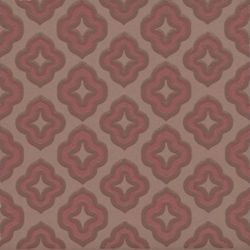 Декор Агуста 2 розовый матовый 9,8x9,8