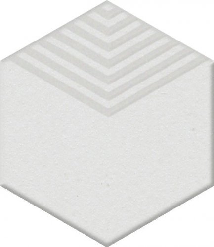 Декор Агуста белый 5,2x6