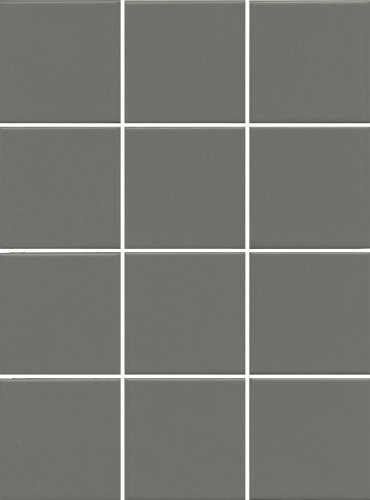 Керамогранит Агуста серый натуральный из 12 частей 9,8x9,8