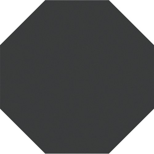 Керамогранит Агуста черный натуральный 24x24