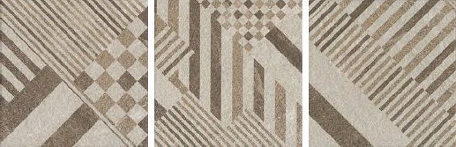 Керамогранит Бореале коричневый микс 30x30