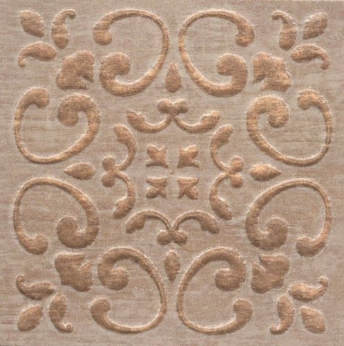 Декор Браш Вуд Вставка беж 481 9,9x9,9