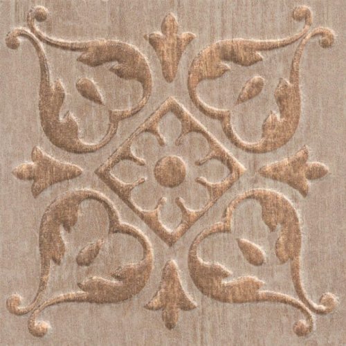 Декор Браш Вуд Вставка беж 482 9,9x9,9