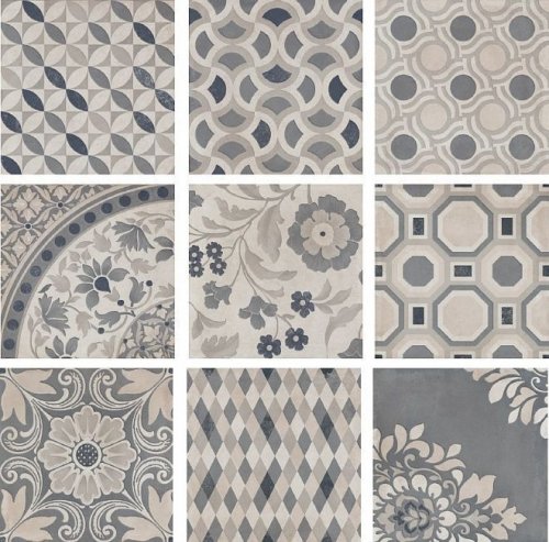 Декор Коллиано Орнамент Беж 30x30