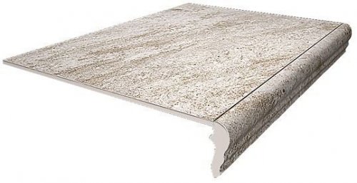 Ступень Терраса коричневый противоскользящий, фронтальная 30x40,2