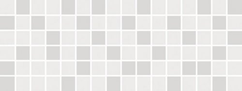 Декор Бельканто белый мозаичный 15x40