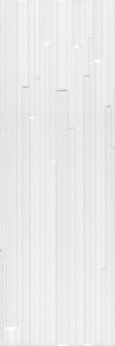 Плитка Бьянка белый глянцевый полоски 20x60