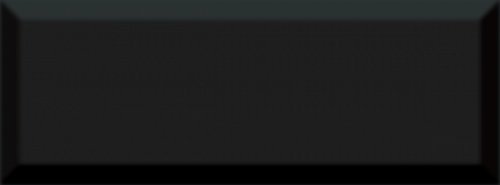 Плитка Вилланелла Черный Грань 15x40