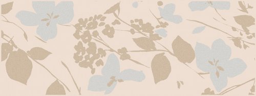 Декор Вилланелла Цветы Беж 15x40