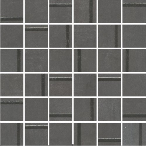 Мозаика Гварди Декор 1 мозаичный антрацит матовый обрезной