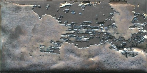 Декор Граффити металл серый темный 9,9x20